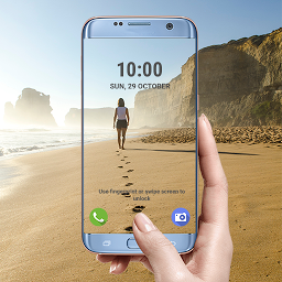 Icoonafbeelding voor Transparent phone. Wallpaper