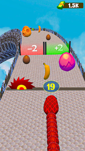 Snake Run Racing Game Snake 3D Screen 2