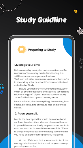 Study Guideline Screen 3