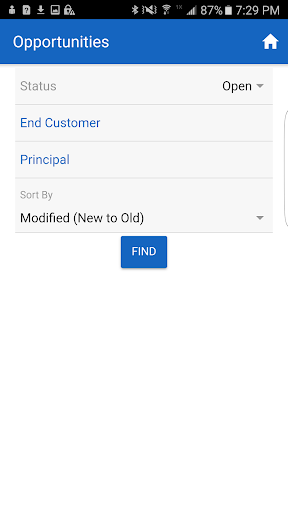 AccountManager Mobile Screen 3