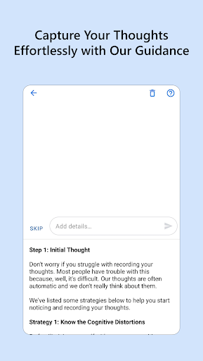 Screenshot of CBT Anxiety & Wellness Journal