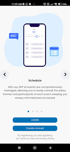 Android application SmartSummit screenshort