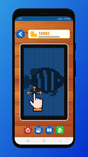 Android application Pin Art Board screenshort