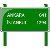 Distance Between Turkey Cities icon
