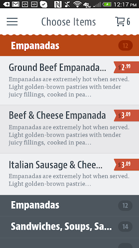 Mr. Empanada Screen 3