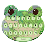 Cute Lovely Travel Frog Keyboard Theme icon