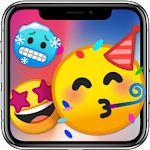 Cover Image of ดาวน์โหลด Emoji Phone X  APK