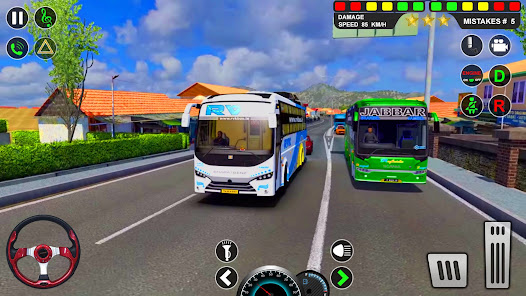 Captura de Pantalla 7 Euro Coach Bus Driving 3D Game android