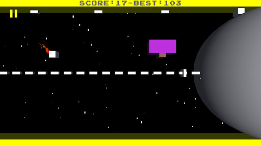 Android application Cube Trip - Space War screenshort