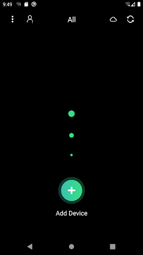 Android application Savant Power Storage screenshort