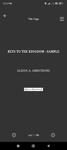 Alison Armstrong Screen 3