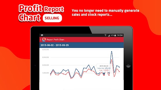 Cashier & Stock IREAP POS LITE Screenshot