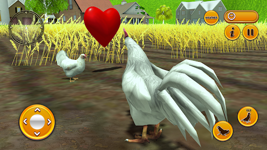 Captura de Pantalla 2 juegos de pollo parlante android