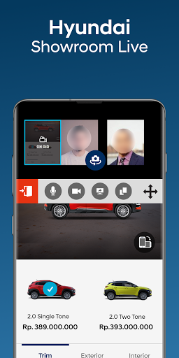 Hyundai Showroom Live Chat Screen 2