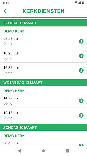Kerken App Screen 3