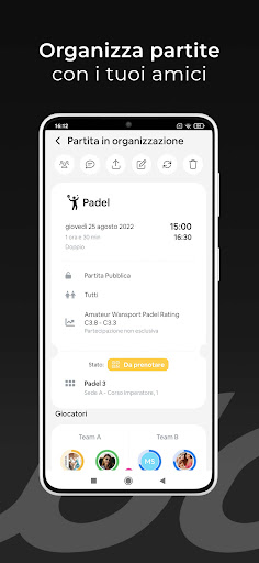 X3 Padel Club Screen 3