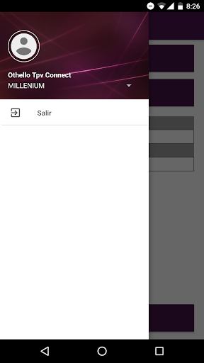 Android application Othello Tpv Connect screenshort