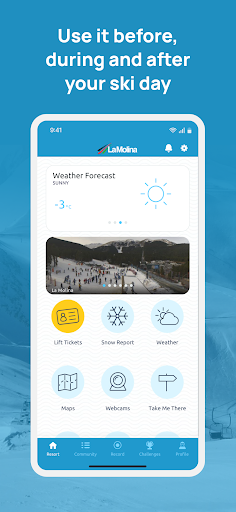 Android application La Molina screenshort