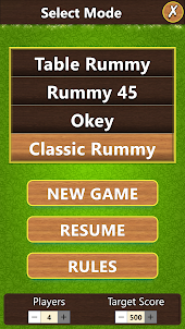 Rummy 4 in 1 Board Game
