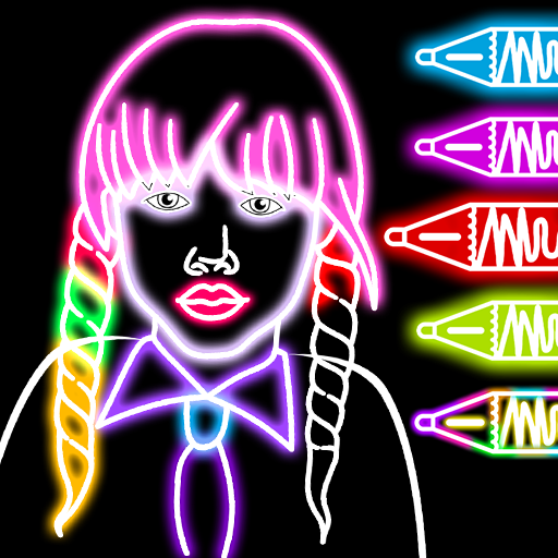 Princess Coloring Book Glitter Header - AppWisp.com