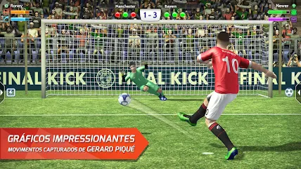 Final Kick: Futebol online APK MOD Desbloqueado v 9.1.5