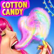 Rainbow Cotton Candy - Cooking Game