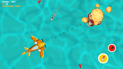 Android application Jet Fighter Plane Games screenshort