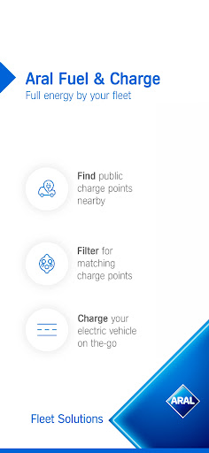 Android application Aral Fuel & Charge screenshort