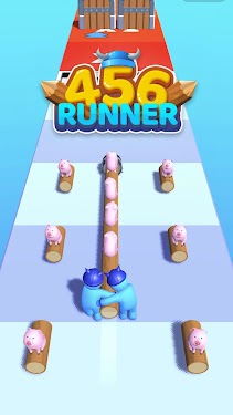 #1. 456 Squid Runner 3D (Android) By: TalentGame