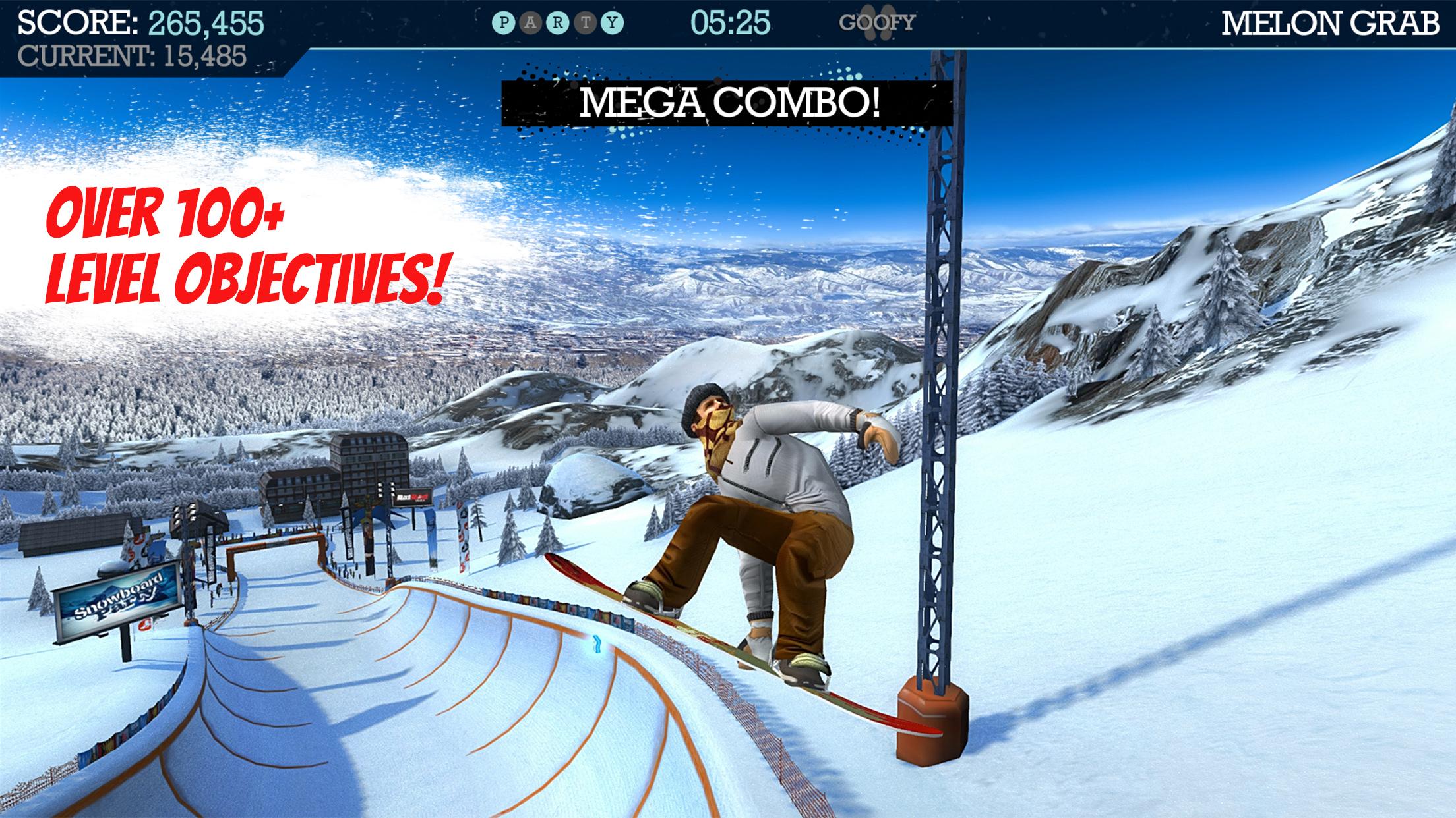 Android application Snowboard Party Pro screenshort