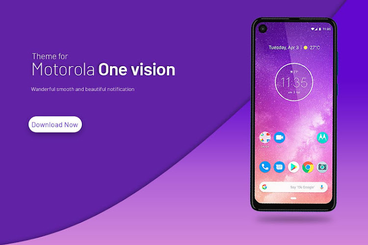 Theme for Motorola One Vision - 1.0.6 - (Android)