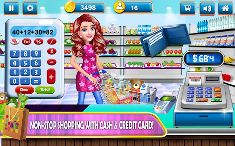 Supermarket Cash Register Sim  screenshots 1