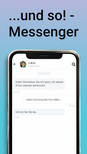 Android application ...und so! - Messenger screenshort