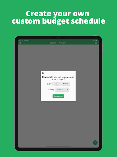 EveryTwo Biweekly Budgeting