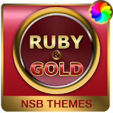 Ruby & Gold Theme for Xperia icon