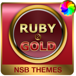 Icon image Ruby & Gold Theme for Xperia