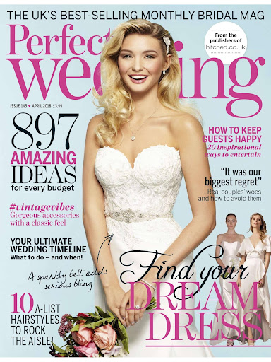 Screenshot of Perfect Wedding Magazine