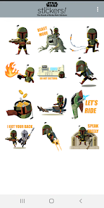 Screenshot 2 The Book of Boba Fett Stickers android