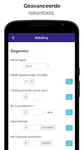 Android application Bedrijfscommunicatie screenshort