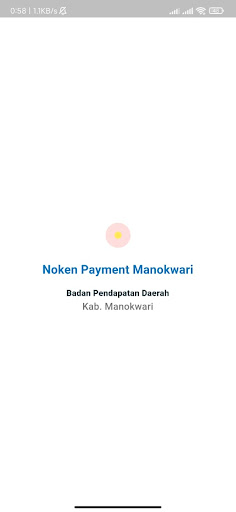 Android application Noken Payment Manokwari screenshort
