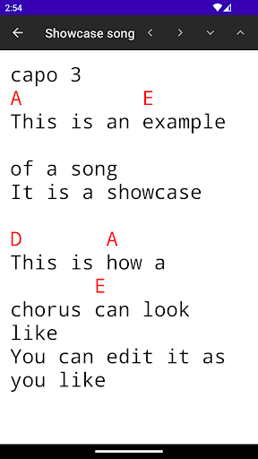 AgapeSongs Lite Screen 3
