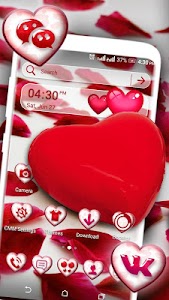 Red Heart Theme Launcher Unknown
