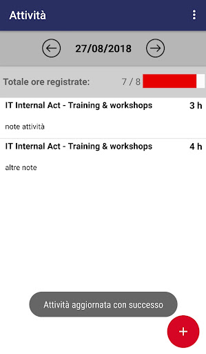 ZiTTA Time Tracking Screen 2