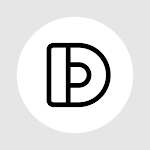Cover Image of ดาวน์โหลด Delux White Round - Icon Pack  APK