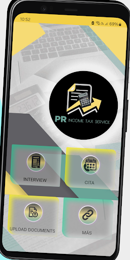 Android application PR Income Tax screenshort