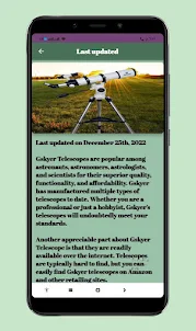 Gskyer Telescope Guide