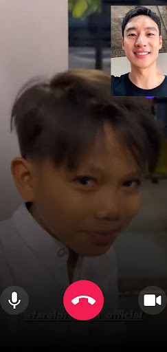 Farel Prayoga Video Call, Chat Screen 3