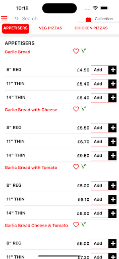 PIZZAHOT MIDDLETON Screen 3