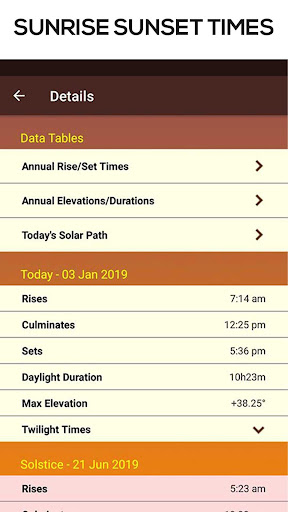 Screenshot of Sun Seeker: Sunlight Tracker