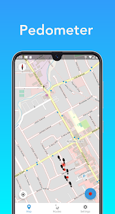 Schrittzähler - GPS Tracker Screenshot